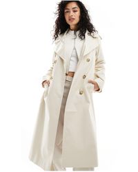 & Other Stories - Trench comodo con cintura beige - Lyst