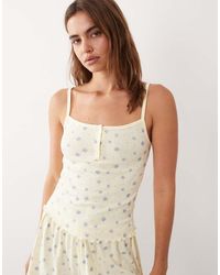ASOS - Mix And Match Pointelle Pyjama Cami - Lyst