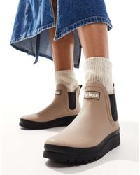 Barbour - Clifton Wedge Chelsea Welly - Lyst