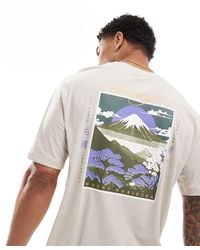 Only & Sons - Oversized T-shirt With Harmony Back Print - Lyst