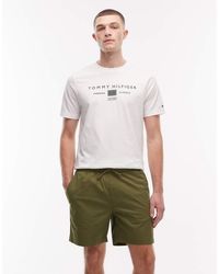 Tommy Hilfiger - 6 In Shorts In Khaki - Lyst