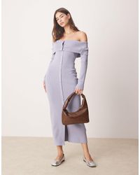 Abercrombie & Fitch - – ärmelloses pulloverkleid aus strick - Lyst