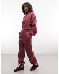 Nike - Studio Fleece Mid-Weight Oversized Cuffed Jogger - Lyst