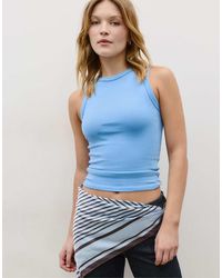 Stradivarius - Basic Fitted Top - Lyst