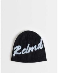 Reclaimed Vintage - Unisex Skull Beanie With Branding - Lyst