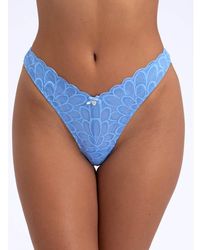 Boux Avenue - Eden Lace Thongs Classic Floral Soft Feminine Knickers - Lyst