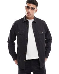 ASOS - – e hemdjacke aus baumwolle - Lyst