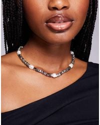 ALDO - Amelinna Chunky Chain Necklace With Pearl - Lyst