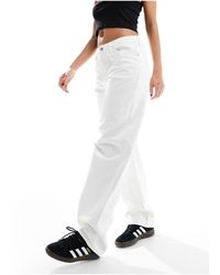 Calvin Klein - Jeans dritti stile anni '90 lavaggio chiaro - Lyst