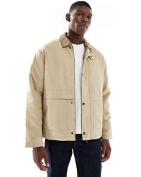 Only & Sons - Gewatteerd Coachjack Van Corduroy Met Kraag - Lyst
