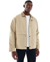 Only & Sons - Cord Collar Padded Coach Jacket - Lyst