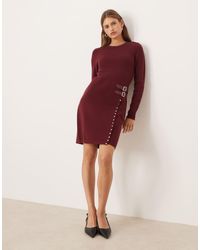 Never Fully Dressed - Stud Knitted Mini Dress - Lyst