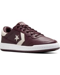 Converse - Fastbreak Pro Leather And Nubuck Sneakers - Lyst