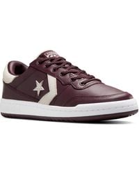 Converse - Fastbreak Pro Leather And Nubuck Sneakers - Lyst
