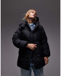 Levi's - Halflange Gewatteerde Western Jas - Lyst
