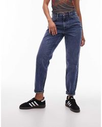 Topshop Hourglass - Original Mom High Rise Jean - Lyst