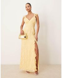 ANAYA - Floral Strappy Maxi Dress - Lyst