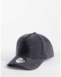 KTZ - La Dodgers E-frame Denim Cap - Lyst