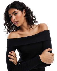 Stradivarius - Schouderloze Top - Lyst