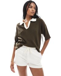 ASOS - Compact Knitted Polo Top - Lyst