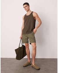 ASOS - – halblange chino-shorts - Lyst