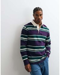 GANT - Heavyweight Striped Rugby Polo - Lyst