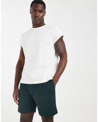 ASOS - Slim Textured Fit Jersey Short - Lyst