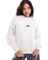 The North Face - Essential Oversized Logo Sweatshirt - Lyst