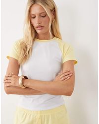 ASOS - Baby Raglan Short Sleeve T-shirt Co-ord - Lyst