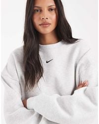 Nike - Studio Fleece Mid-Weight Oversized Sweatshirt - Lyst