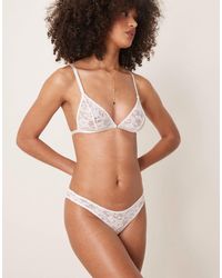 ASOS - – mila – brazilian-slip aus spitze - Lyst