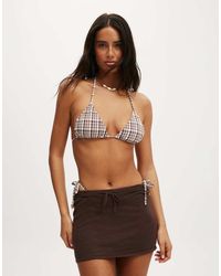 Cotton On - Isla Knit Mini Skirt - Lyst