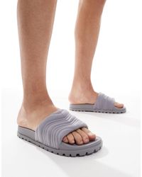 ASOS - Claquettes avec semelle crantée - Lyst