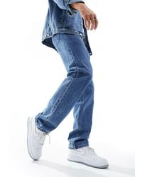 Weekday - – klean – jeans mit geradem schnitt im 90er-stil - Lyst