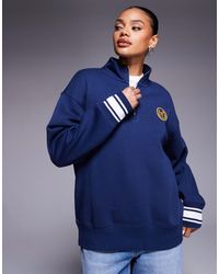 Nike - Phoenix Fleece Oversized Quarter Zip Sweatshirt - Lyst