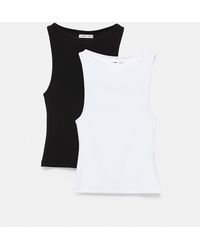 Pull&Bear - – 2er-pack tanktops - Lyst