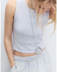 Stradivarius - Collier avec mini pochette - Lyst