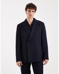 ASOS - Double Breasted Regular Suit Jacket With Shawl Lapel - Lyst