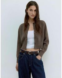 Pull&Bear - Kort Vest Met Knopen - Lyst