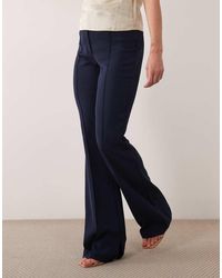 ASOS - Tailored Slinky Flare Trousers - Lyst