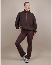 SIMMI - Bronte Zip Through Funnel Neck Sweatshirt - Lyst