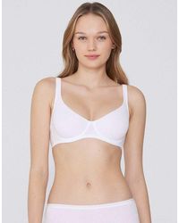 Tezenis - Paris Cotton Balconette Bra - Lyst
