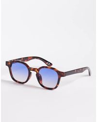 ASOS - Hexagon Square Sunglasses - Lyst