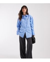adidas Originals x ASOS - Cinched Shirt With Shoulder Pads - Lyst