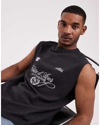 ASOS - Oversized Tank With Football Graphic - Lyst