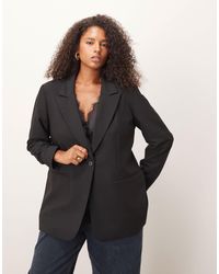 ASOS - Asos Design Curve Tailored Relaxed Blazer - Lyst