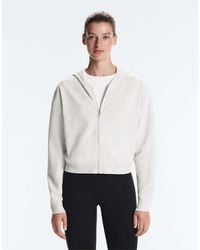 Oysho - Hooded Knit Jacket - Lyst