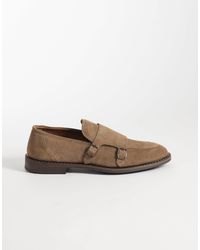ASOS - – monk-schuhe aus wildleder - Lyst