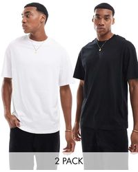 Jack & Jones - 2 Pack Oversized T-shirt - Lyst