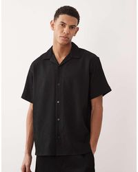 Jack & Jones - Plisse Shirt - Lyst
